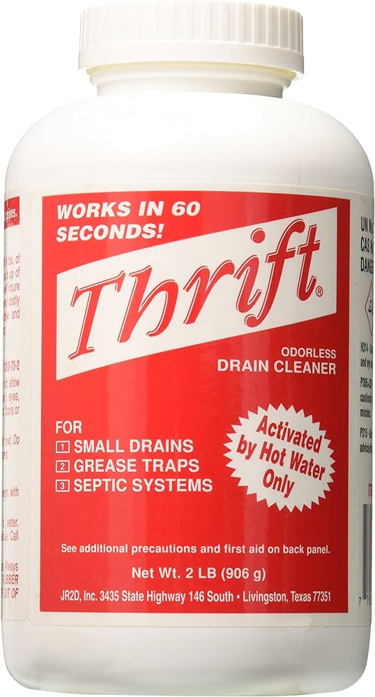 Thrift Drain Cleaner: Unblock Pipes Like a Pro!